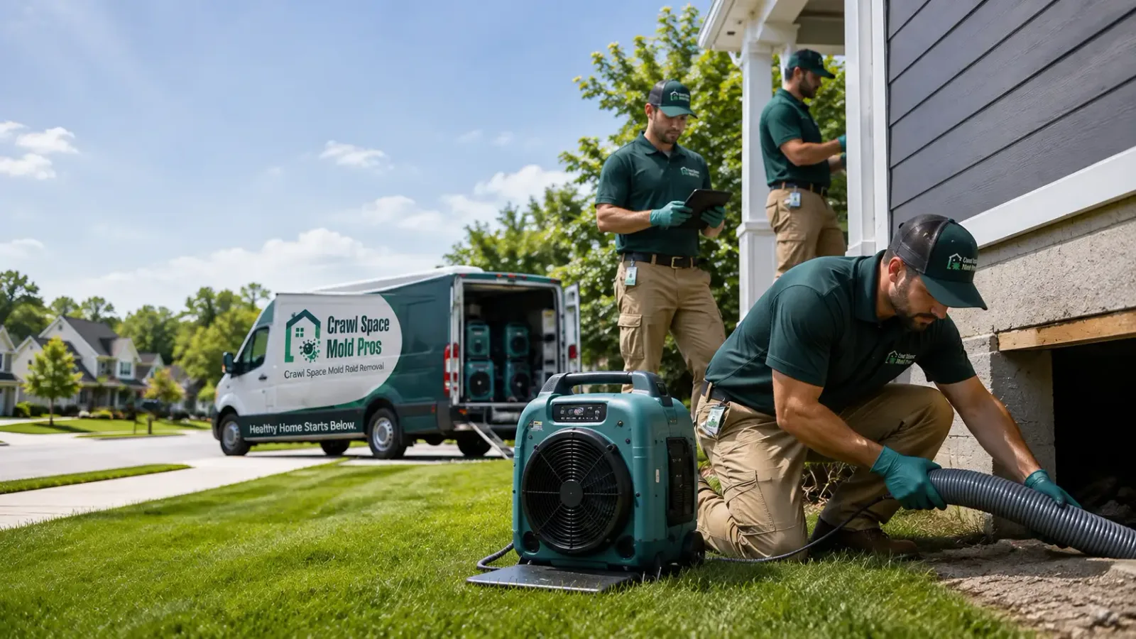 Crawl Space Mold Removal in Henrietta, NC